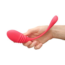 Mini vibrator LOVENSE - VULSE EGG, control prin aplicație, pentru stimularea punctului G și a clitorisului, 2 motoare indepedente, 15 cm, culoare roz