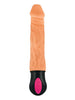 Vibrator realist NASSTOYS Natural Realskin Hot Cock, cu funcție de încălzire, 12 funcții de vibrație, 18 cm, culoarea pielii