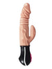 Vibrator rabbit realist NASSTOYS Realskin Hot Cock Rotating, cu funcții de încălzire, rotație și penetrare automată, culoarea pielii