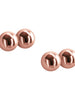 Cleme magnetice pentru sfârcuri NS NOVELTIES Bound Nipple Clamps, ajustabile, material fier cu silicon, culoare roz auriu