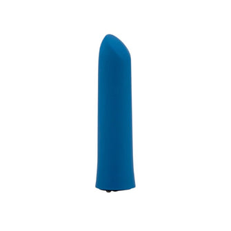 Stimulator clitoris NU SENSUELLE Bullet Iconic, cu funcție de memorie, 20 funcții de vibrație, culoare albastru