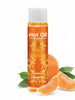 Ulei de masaj, NUEI - HOT OIL, sarutabil, cu efect de incalzire si aroma de Mandarine, 100 ml
