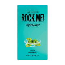 Gel Vibrator Nuei - Rock Me, pentru stimulare clitoris si excitare, menta, 20ml