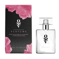 Parfum cu feromoni pentru femei OBSESSIVE Floral-Woody, note de lemn de cașmir, chihlimbar alb și iasomie marocană, roz, 30 ml