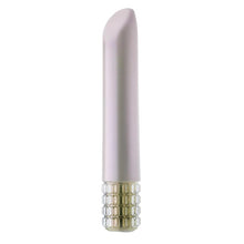 Vibrator bullet OH MY GEM Bold Vibe Diamond, pentru stimulare clitoris, 5 viteze și 5 funcții de vibrație profundă, roz sidefat