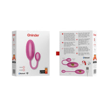 Ou vibrator ONINDER APP - TOKYO, pentru stimularea sexuala feminina, control prin aplicatie, roz