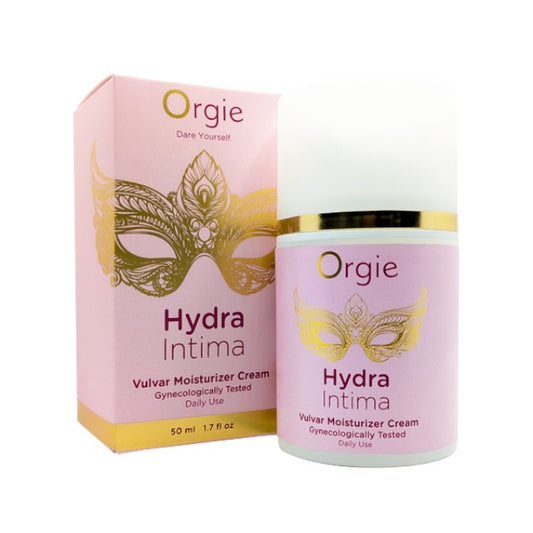 Cremă intimă ORGIE Hydra Intima, pentru îngrijirea vaginului, susține hidratarea naturală, testată ginecologic, 50 ml