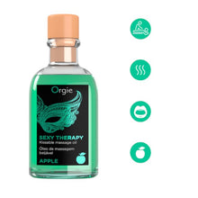 Kit de masaj erotic ORGIE - Sexy Therapy, aroma de Mere, 100 ml