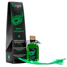 Kit de masaj erotic ORGIE - Sexy Therapy, aroma de Mere, 100 ml