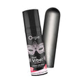 Set erotic ORGIE Vibe! Bullet, gel intim aromat Dual Vibe! cu efect de furnicături + vibrator bullet cu 10 funcții de vibrație (roz)