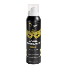 Spuma Orgie - Acqua Croccante MONOI, pentru masaj erotic, cu aroma de ulei monoï, 150 ml