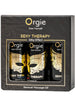 Set ulei masaj Orgie - Sexy Therapy, pentru corp, cu aroma de vanilie, iasomie, ananas, frezie, lemnos, 3 x 30 ml