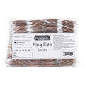 Prezervative PASANTE King Size, din latex, lubrifiate și rezistente, diametru 60 mm, 144 bucăți