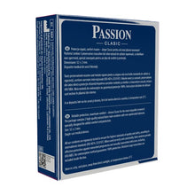 Prezervative PASSION Clasic, din latex natural, lubrifiate și rezistente, diametru 52 mm, 3 buc