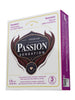 Prezervative PASSION Sensation, din latex natural, lubrifiate, texturate și rezistente, diametru 52 mm, 3 buc
