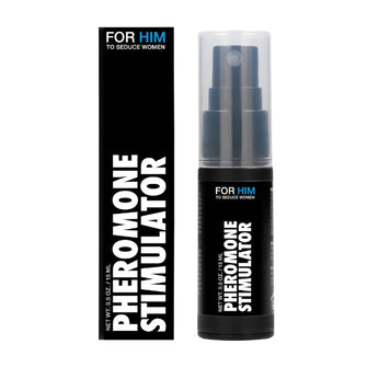 Parfum spray cu feromoni PHARMQUESTS Pheromone Stimulator, pentru bărbați, cu note de citrice, iasomie și trandafir, 15 ml