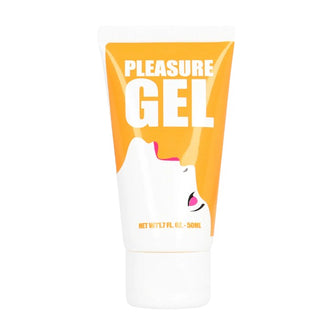 Lubrifiant pe bază de apă PHARMQUESTS Pleasure Gel, cu textură mătăsoasă, 50 ml, galben