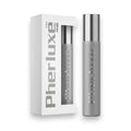 Parfum cu feromoni PHERLUXE Silver, pentru bărbați, note de mandarină, piper și lemn de santal, 33 ml
