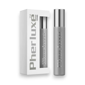 Parfum cu feromoni PHERLUXE Silver, pentru bărbați, note de mandarină, piper și lemn de santal, 33 ml