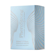 Parfum cu feromoni PHEROSTRONG Angel For Women, pentru femei, note de lămâie, cafea și trandafir, 50 ml