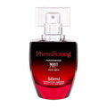 Parfum cu feromoni PHEROSTRONG Beast, pentru bărbați, cu note de piper picant, mentă și lemn de santal, 50 ml