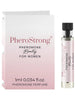Mostră parfum cu feromoni PHEROSTRONG Beauty, pentru femei, cu note de mandarină, iasomie și vanilie, 1 ml