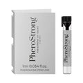 Mostră parfum cu feromoni PHEROSTRONG By Night For Men, pentru bărbați, note de grepfrut, mandarină și patchouli, 1 ml