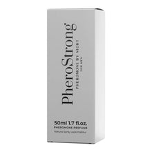 Parfum cu feromoni PHEROSTRONG By Night For Men, pentru bărbați, note de grepfrut, mandarină și patchouli, 50 ml