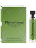 Mostră parfum cu feromoni PHEROSTRONG Entice, pentru bărbați, cu note de bergamotă, floare de portocal și patchouli, 1 ml