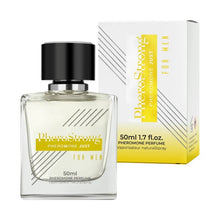 Parfum cu feromoni PHEROSTRONG Just For Men, pentru bărbați, note de portocală, rozmarin și mosc alb, 50 ml