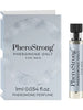 Mostră parfum cu feromoni PHEROSTRONG Only For Men, pentru bărbați, note de mandarină, cedru și mosc alb, 1 ml