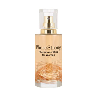 Parfum cu feromoni PHEROSTRONG Wind For Women, pentru femei, note de măr verde, mentă și trandafir bulgăresc, 50 ml