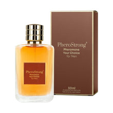 Parfum cu feromoni PHEROSTRONG Your Choice, pentru bărbați, cu note de vanilie de Madagascar, lavandă și lămâie italiană, 50 ml