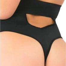 Lenjerie sexy teddy Pink Lipstick TAKE THE PLUNGE Bodysuit, cu decolteu adânc și chilot tanga, mărime S/M, culoare negru