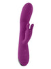 Vibrator rabbit PLAYBOY Busy Bunny, cu funcție de tapping, 10 viteze, rezistent la apă, din silicon, culoare mov