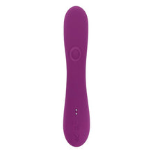 Vibrator rabbit PLAYBOY Busy Bunny, cu funcție de tapping, 10 viteze, rezistent la apă, din silicon, culoare mov