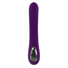 Vibrator dublu PLAYBOY Curlicue, cu striații și stimulator clitoris curbat, 10 funcții de vibrație, rezistent la apă, mov