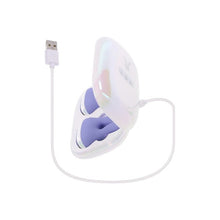 Cleme vibratoare pentru sfârcuri PLAYBOY In A Pinch, control prin telecomandă, 4 funcții de vibrație, rezistente la apă, mov