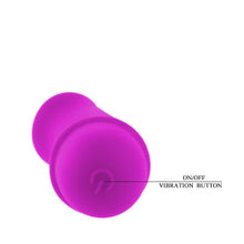 Vibrator mini PRETTY LOVE Antony, pentru stimularea clitorisului, cu 10 funcții de vibrație, din silicon, culoare roz, 12.5 cm