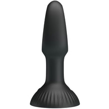 Vibrator anal PRETTY LOVE Hubert, cu 7 funcții de mișcări ritmice, din silicon, rezistent la apă, diametru 4 cm, negru