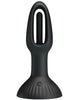 Vibrator anal PRETTY LOVE Hubert, cu 7 funcții de mișcări ritmice, din silicon, rezistent la apă, diametru 4 cm, negru