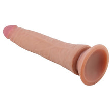 Dildo realist PRETTY LOVE Kable, cu material flexibil care imită pielea, bază cu ventuză, 21 cm, culoarea maro