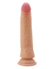 Dildo realist PRETTY LOVE Kable, cu material flexibil care imită pielea, bază cu ventuză, 21 cm, culoarea pielii