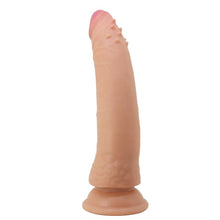 Dildo realist PRETTY LOVE Kable, cu material flexibil care imită pielea, bază cu ventuză, 21 cm, culoarea pielii