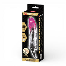 Manșon realist PRETTY LOVE Odes, pentru extensia și îngroșarea penisului, inel pentru testicule, din TPR , +2 cm, culoare roz