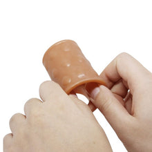 Manșon pentru penis cu plug anal PRETTY LOVE Rilley Penis Sleeve, din TPE, rezistent la apă, culoarea pielii