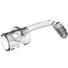 Manșon pentru penis cu plug anal PRETTY LOVE Rilley Penis Sleeve, din TPE, rezistent la apă, transparent