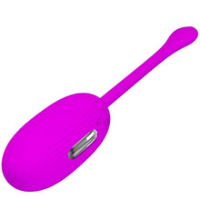 Ou vibrator cu telecomanda PRETTY LOVE Shock Fun, 7 functii de vibratie, 3 functii de electrosoc, culoare mov