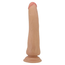 Dildo realist PRETTY LOVE Tiemeyer, cu material flexibil care imită pielea, bază cu ventuză, 25 cm, culoarea pielii