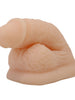 Dildo realist cu testicule PRETTY LOVE Wildon, material care imită pielea, bază cu ventuză, 13.5 cm, culoarea pielii